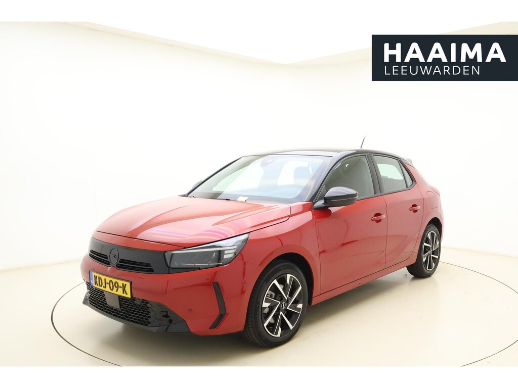 Opel Corsa 1.2 Turbo Hybrid Yes Automaat | Stoel & Stuurverwarming | Navigatie via Carplay | Zwart dak | DAB Radio | Parkeersensoren | Lichtmetalen velgen