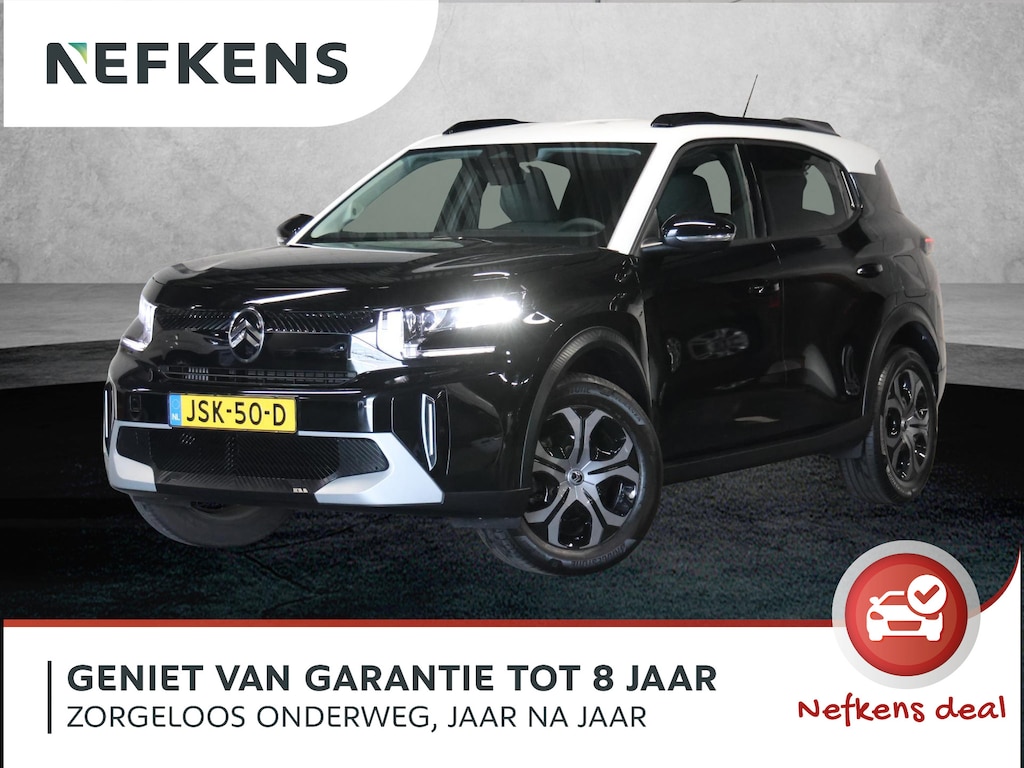 Citroën C3 Aircross 1.2 Hybrid 145PK Plus | 1ste eigenaar | AppleCarplay/AndroidAuto | LED | Camera | Climate Control | Cruise Control | Privacy Glass | Navigatie | Isofix | Two-Tone | Parkeersensoren | DAB Radio |