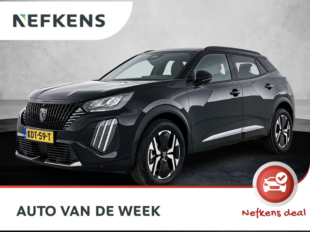 Peugeot 2008 1.2 Hybrid Allure 145pk Automaat | Navigatie | Camera | Parkeersensoren | LED | Lichtmetalen velgen | Climate control | Adaptive cruise control |