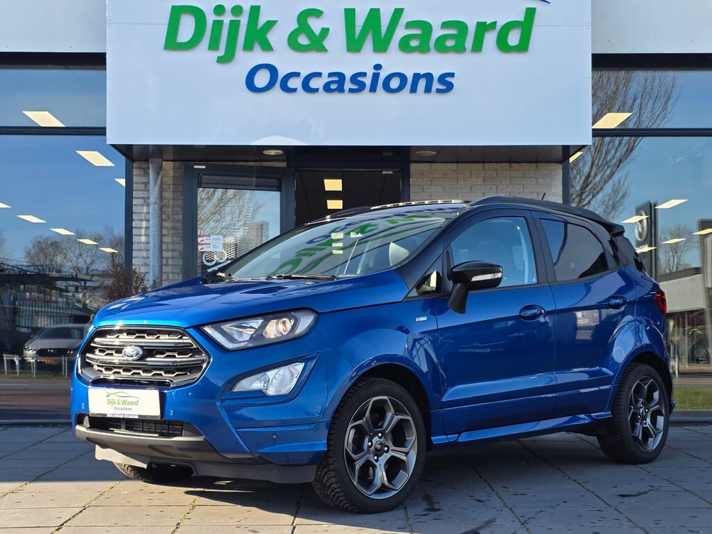 Ford EcoSport 1.0 EcoBoost ST-Line Automaat – Pano – Camera – Leder/Alcantara – 55.299 km
