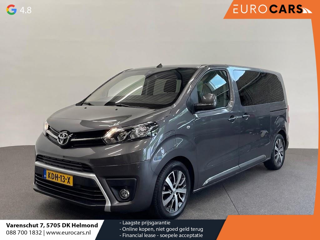 Toyota ProAce Electric Luxury L2 8persoons PERSONENBUS Navigatie Apple Carplay Android Auto Climate Control Lichtmetalen velgen Cruise Control SOH 85%