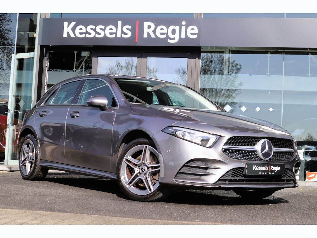 Mercedes-Benz A-klasse 250 e AMG | Widescreen | Leer | Camera | CarPlay | Stoelverwarming | 18” | DAB | Sensoren
