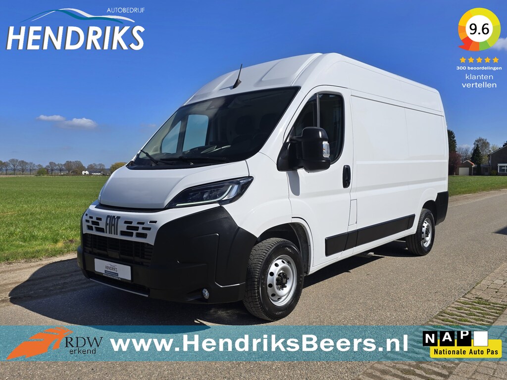 Fiat Ducato 2.2 MultiJet L2 H2 3.5t - 140 Pk - Euro 6 - Groot Scherm - Navi - ParkeerCamera - Airco - Cruise Control
