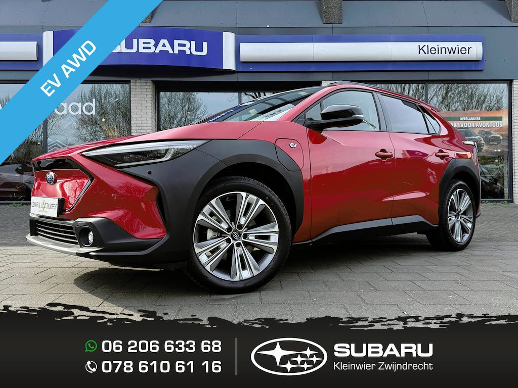 Subaru Solterra 71,4 kWh 218pk AWD Sky Package | Pano | 20 inch | Leder | 8 jaar fabrieksgarantie