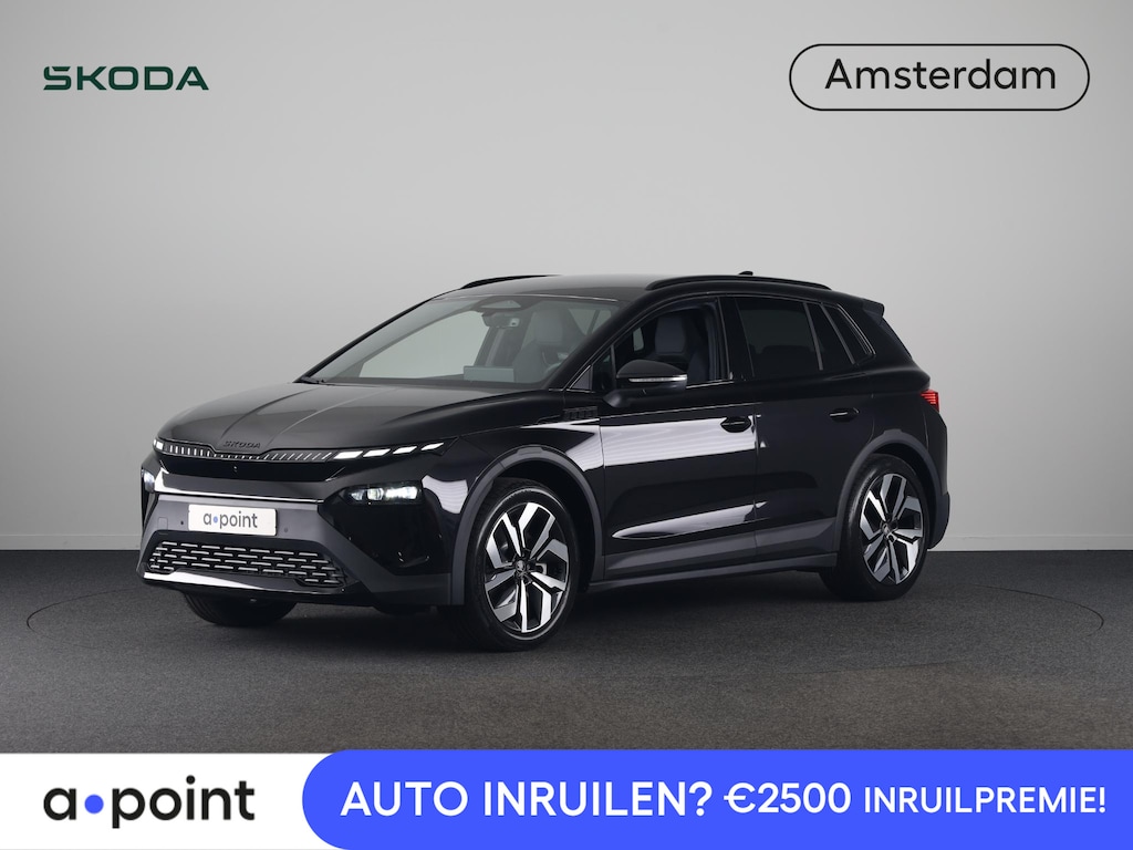 Skoda Elroq 85 Sportline | Trekhaak | elektr. achterklep | Matrix LED | Travel Assist | Stuur - en stoelverwarming |