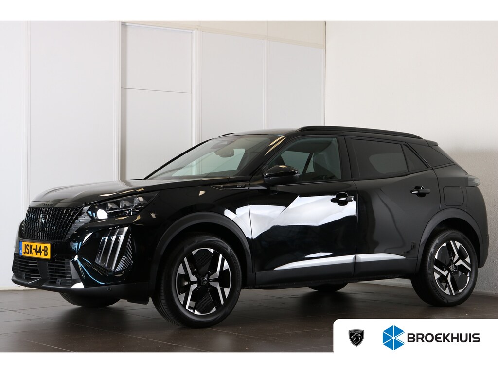 Peugeot 2008 1.2 Hybrid 145PK e-DCS6 GT | Navi | Alcantara | Adaptive Cruise | Stoelverwarming + Massage | Camera V+A | Parkeersensoren V+A | Dodehoeksensoren | Full LED | Keyless | 3D-Cockpit | 17" Lichtmetaal | Metallic |
