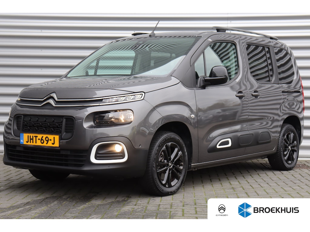 Citroën Berlingo Citroen 1.2 PURETECH 130PK SHINE AUTOMAAT / NAVI / CLIMA / LED / PDC / 17" LMV / CAMERA / KEYLESS / BLUETOOTH / CRUISECONTROL / 1E EIGENAAR / NIEUWSTAAT !!