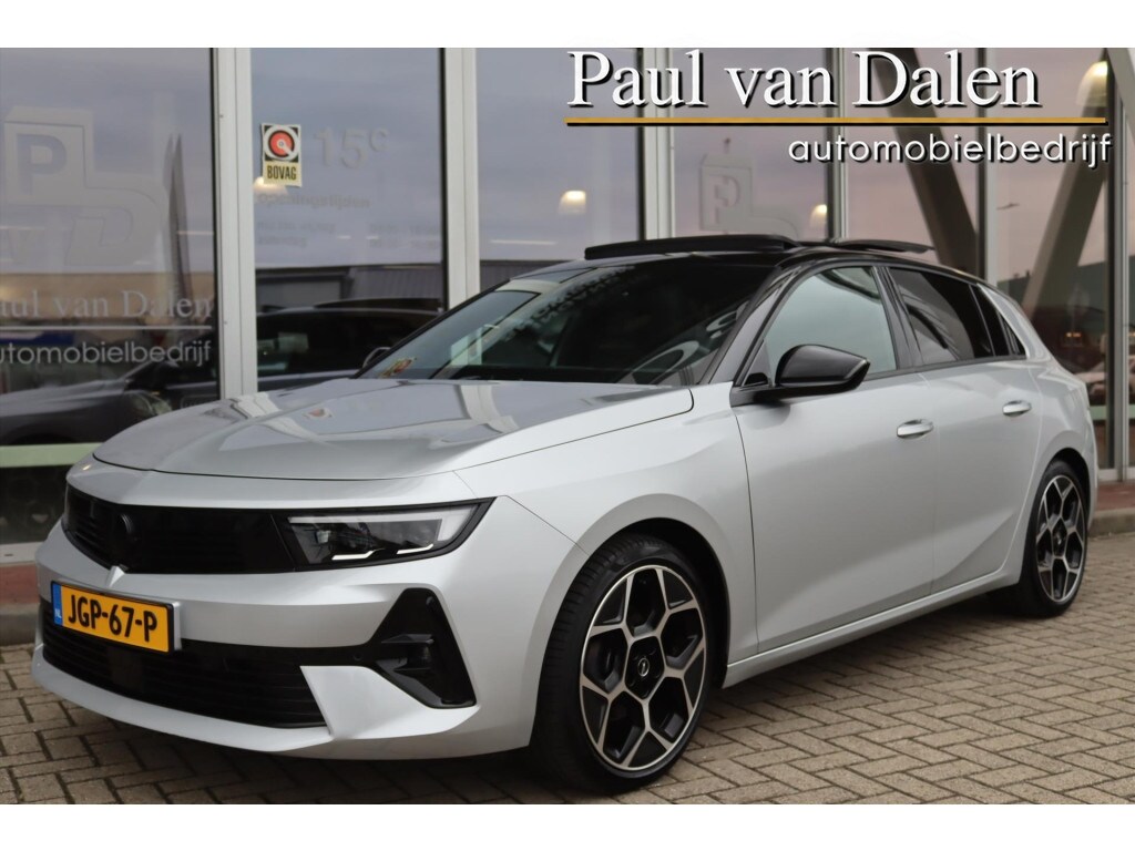 Opel Astra 1.2T 130PK AUTOMAAT(8) GS LINE Panodak | Navi | Adapt.Cruise | AGR-Stoelen | Stoel/stuurverw. | Led | Two-Tone | 18 Inch | Memory | 360 Camera |