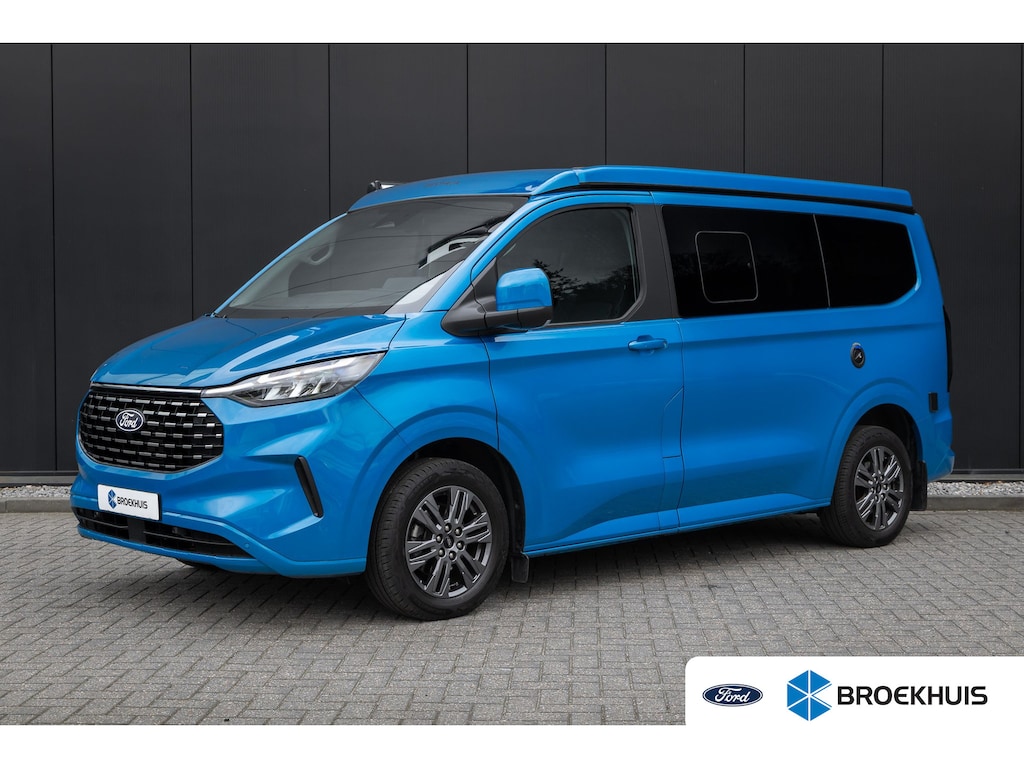 Ford Transit Custom 2.0 177 PK Automaat | Nugget Westvalia Camper Verlengde garantie 05-2029 | Koelkast | Keuken | Douche | Draaibare voorstoelen | Climate Control | AGR-Stoelen | Dodehoek detectie | Adapt. Cruise | Camera | Trekhaak