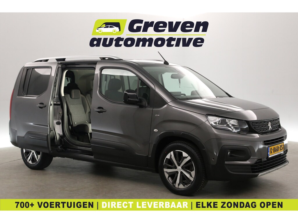 Peugeot Rifter 1.2 Puretech L2 GT 7p. 131PK | Automaat | Clima | Camera | Cruise | 2xSchuifdeur | Carplay