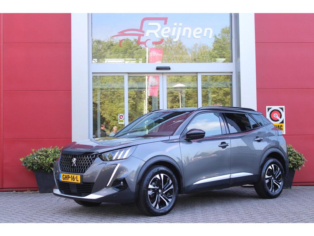 Peugeot 2008 1.2 130PK GT | NAVIGATIE 10" TOUCHSCREEN | APPLE CARPLAY/ANDROID AUTO | CRUISE CONTROL | ACHTERUITRIJ CAMERA | DODEHOEK BEWAKING | FULL LED KOPLAMPEN | 3-D INSTRUMENTENPANEEL | DAB+ RADIO | LICHTMETALEN VELGEN 17" |
