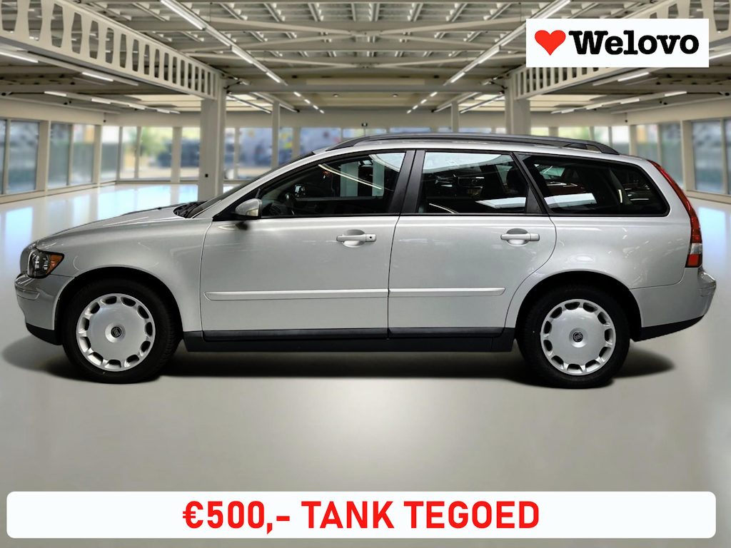 Volvo V50 2.4i Summum Garantie, Incl. BTW, dealer onderhoud, leder, electr. stoel, boekjes...