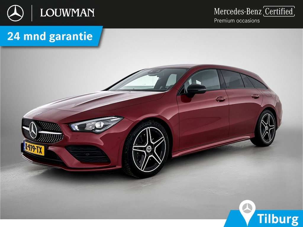 Mercedes-Benz CLA Shooting Brake 200 Business Solution AMG AMG line | Night Pakket | Ledkoplampen | Sfeerverlichting | Stoelverwarming. Inclusief 24 maanden Mercedes-Benz Certified garantie voor Europa.