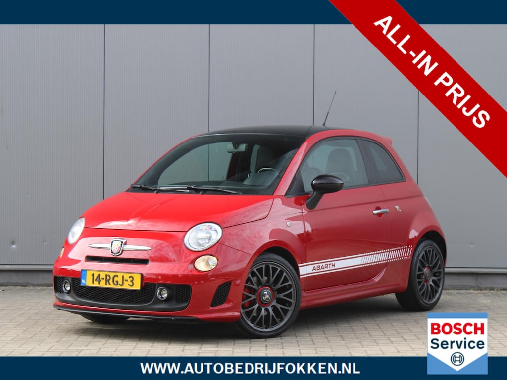 Fiat 500 1.4-16V 135pk Abarth | NAP! | Vol leder | Airconditioning | Elektrische ramen