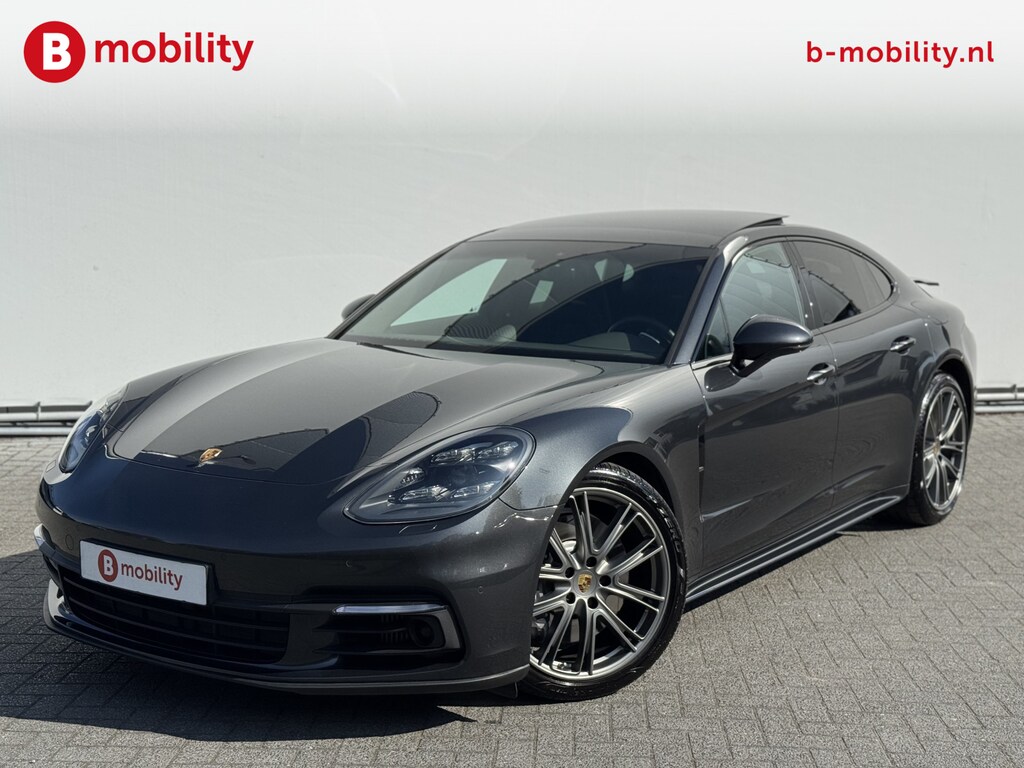 Porsche Panamera 2.9 4 E-Hybrid Panoramadak Sport Chrono Bose Adaptive Cruise Control BTW Auto! | DAB | Elektrische Stoelen | Achteruitrijcamera | NL Auto!