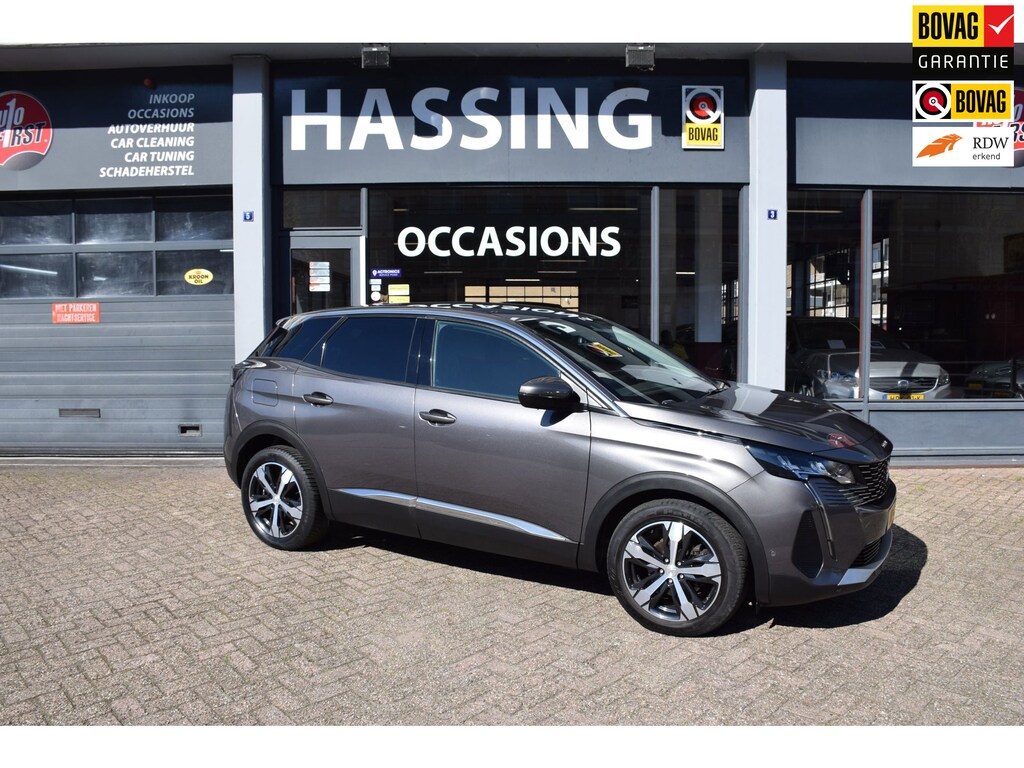 Peugeot 3008 1.2 PureTech Active Pack, Automaat , Led, Climatronic, PDC, Cr. contr., Electr.ramen, Apple Carplay, Leer-stof bekl.