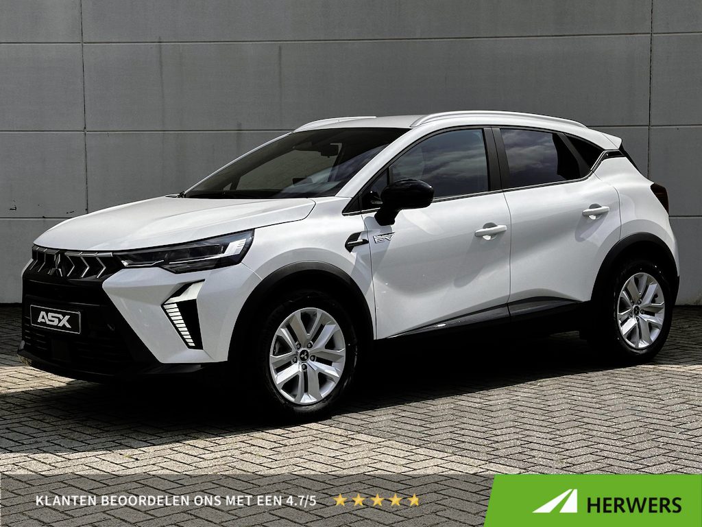 Mitsubishi ASX 1.8 HEV AT Intense / € 3.000,- Voordeel op de nieuwprijs! / 8 Jaar Fabrieksgarantie / Achteruitrijcamera / Navigatie via Apple Carplay & Android Auto / Keyless Entry & Start / Verwarmde Voorstoelen / Cruise- en Climate Control /