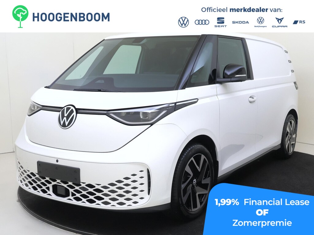 Volkswagen ID. Buzz Cargo Bedrijfswagens Bulli Limited Edition Elektromotor 210 kW (286 pk) | schuifdeur rechts met sluithulp | Open en close plus pakket | DAB+ | 360 graden achteruitrijcamera | Achterlichten LED | Digitale sleutel |