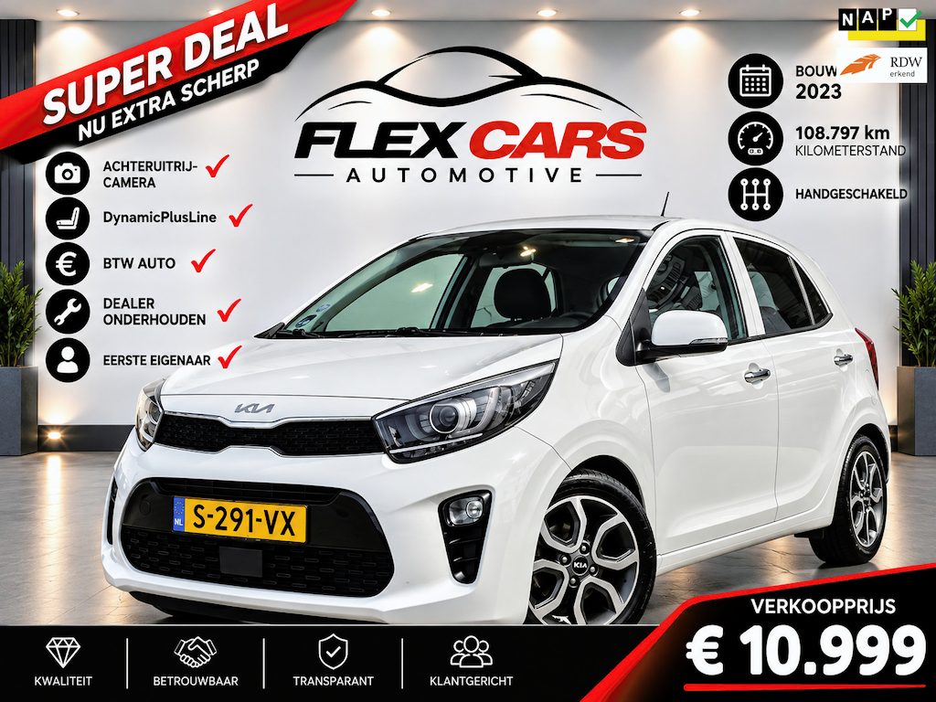 Kia Picanto 1.0 DPi DynamicPlusLine 5p|Achteruitrijcamera|Eerste eigenaar