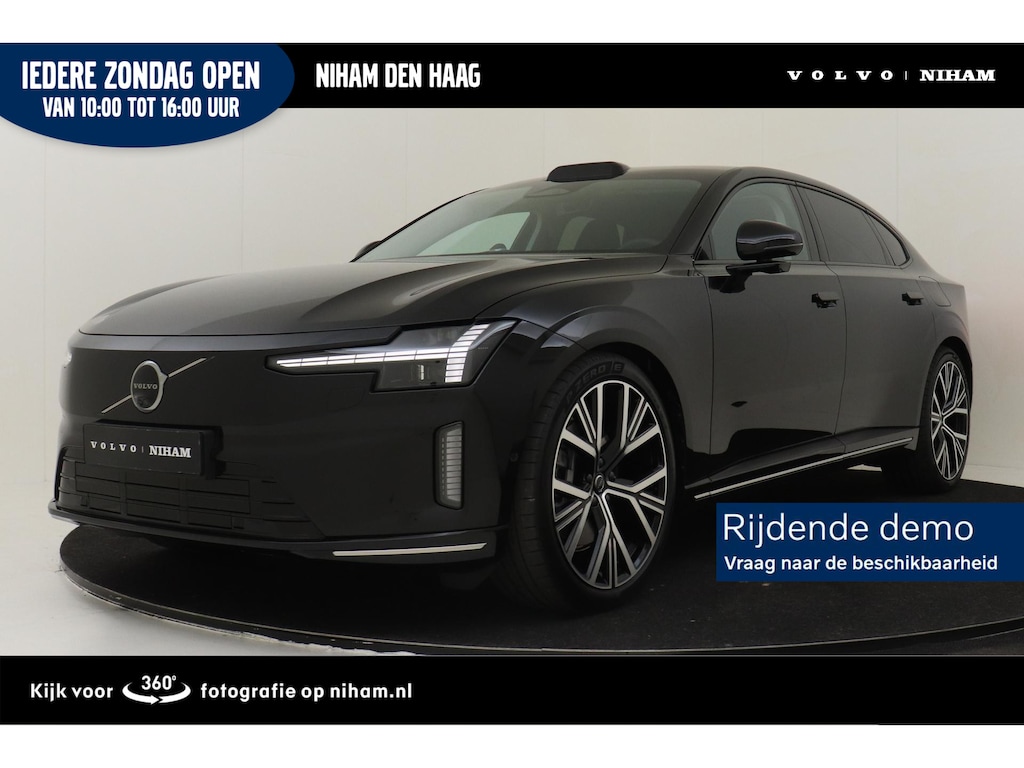 Volvo ES90 SINGLE MOTOR EXTENDED RANGE ULTRA 92 kWh *FULL OPTIONS!* -PANO.DAK|BOWERS&WILKINS|LUCHTVERING|22"|PILOT.ASSIST|GEVENT.LEDER+MASSAGE|360°CAM|CHROME