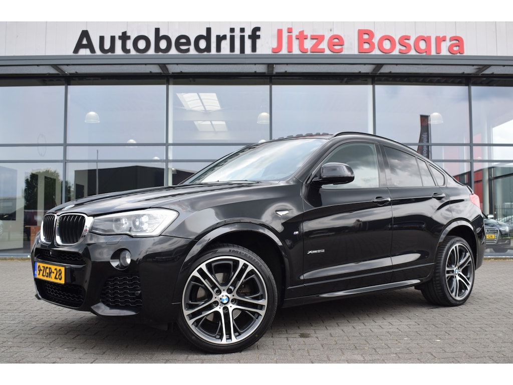 BMW X4 XDrive20i Automaat High Executive M-Sport Bi-Xenon | Zwart Leder | 360°Camera | Schuifdak | Head-Up