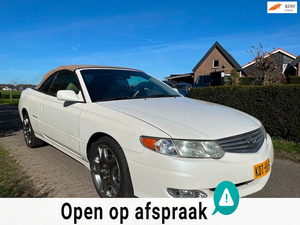 Toyota Camry 3.0 V6 Solara 2drs Cabriolet Automaat