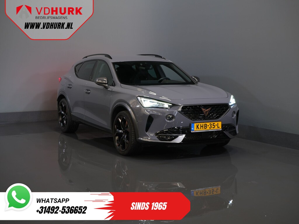 CUPRA Formentor 1.4 e-Hybrid VZ Performance 245 pk Elek.Klep/ Memory/ Carplay/ Navi/ Stoelverw./ Stuurverw./ Adapt.Cruise/ Camera/ Climate/ 19'' LMV