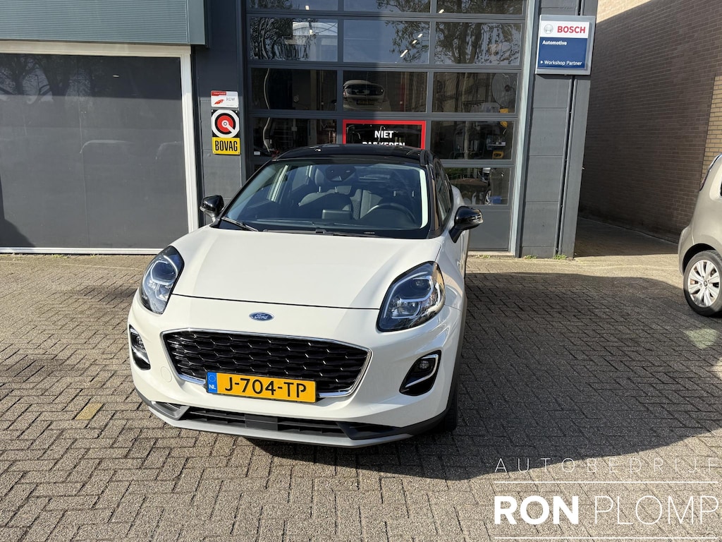 Ford Puma 1.0 EcoBoost Hybrid Titanium Massage stoelen/Airco/ Navigatie/ Cruise/ Apple carplay/ PDC/ LED/ LMV