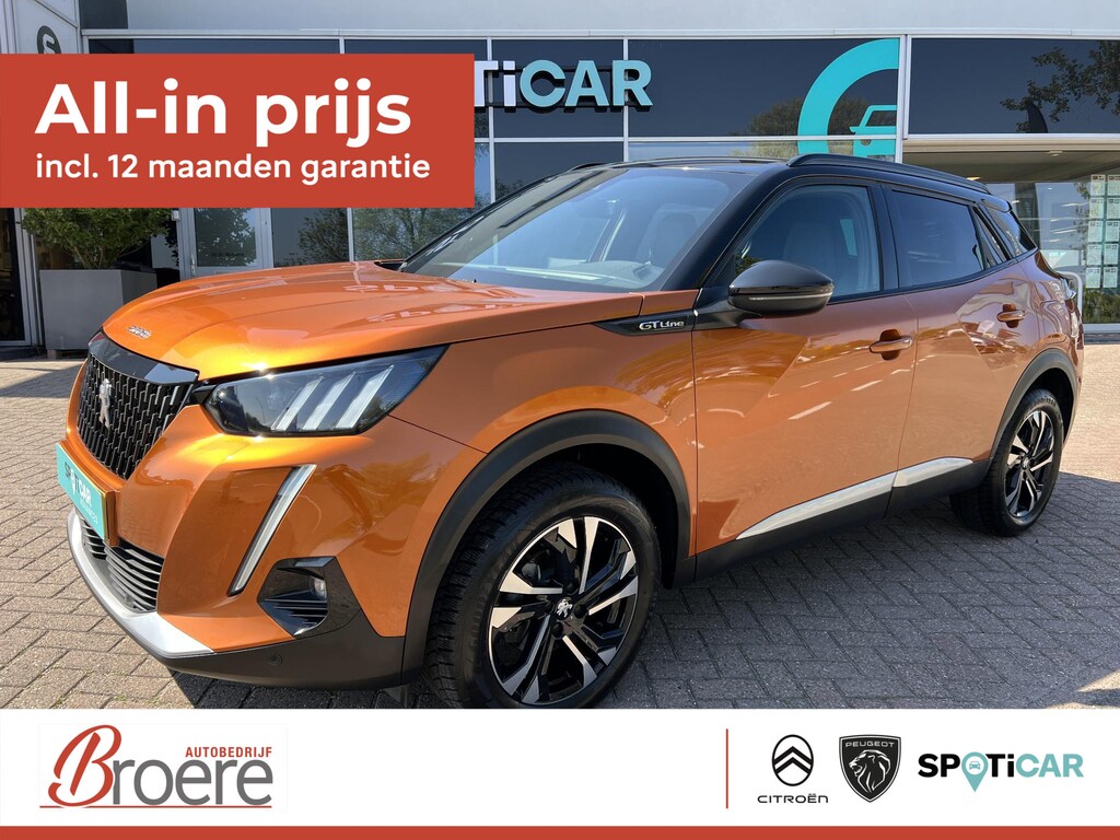 Peugeot 2008 1.2 Turbo 130pk GT-Line M6 | Verwarmde voorstoelen, Navigatie via Apple Carplay of Android Auto