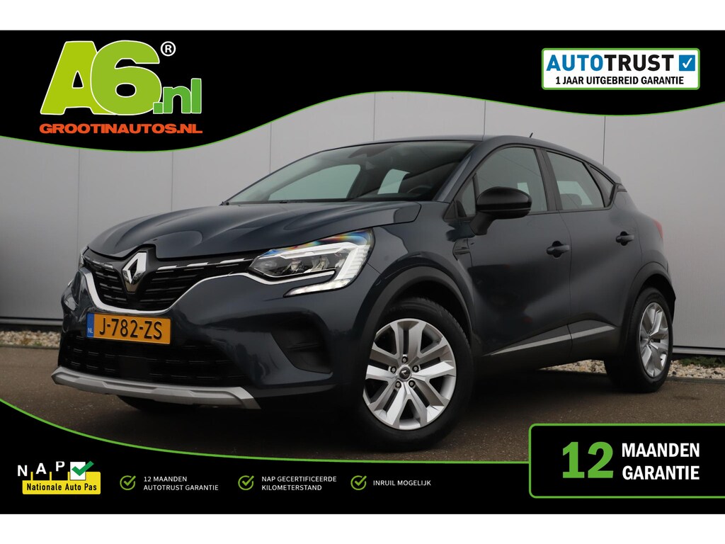 Renault Captur 1.0 TCe 100 Bi-Fuel Zen 101PK Navigatie Carplay Android Bluetooth Airco Cruise Control Rijstrooksensor