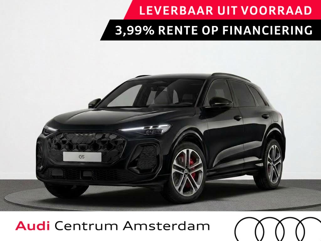 Audi Q5 S edition Competition e-hybrid 367 pk | Panorama-glasdak | Trekhaak, elektr. wegklapbaar | MMI bijrijdersdisplay | Geheugen bestuurdersstoel |
