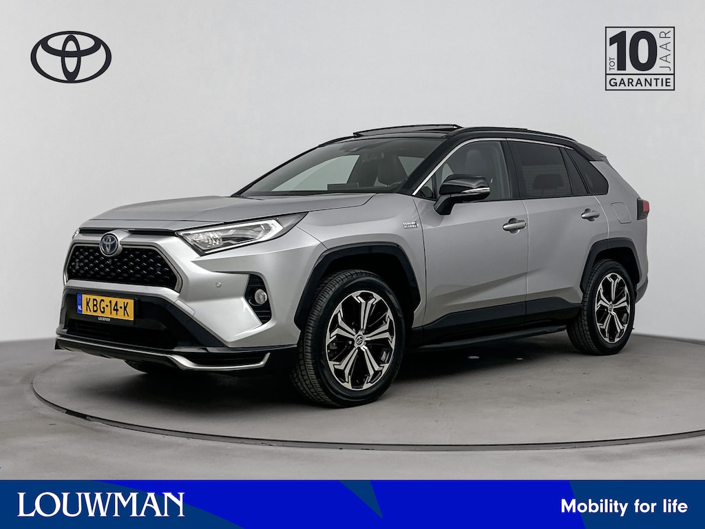 Toyota RAV4 2.5 Plug-in Hybrid AWD Bi-Tone Plus | Panoramadak | Trekhaak | Stoelverwarming-ventilatie | *