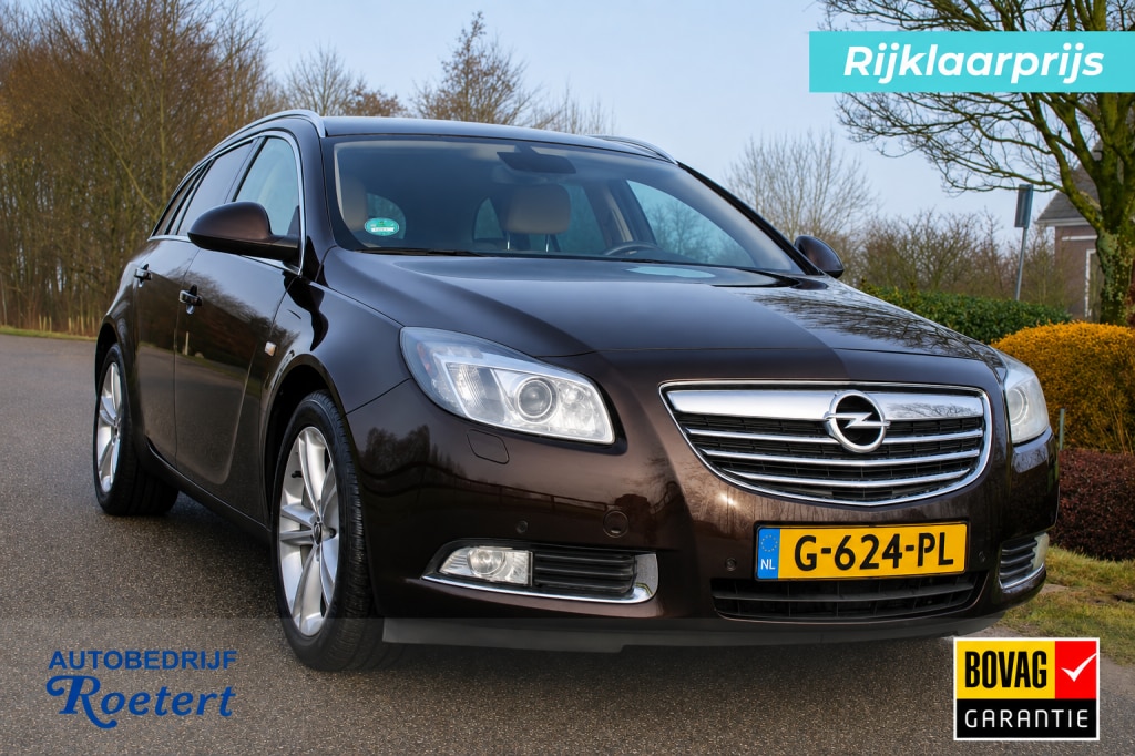 Opel Insignia Tourer 2.0 T 220pk Cosmo ECC/navi/cruise/PDC