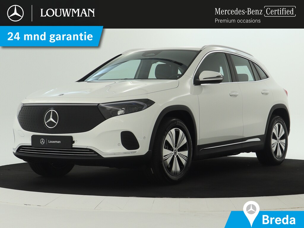 Mercedes-Benz EQA 250+ Business Solution 71 kWh | Trekhaak | Parkeerpakket met achteruitrijcamera | EASY PACK achterklep | Extra USB-poorten | Sfeerverlichting | Verwarmde stoelen vooraan | Zitcomfortpakket | Licht- en zicht pakket |