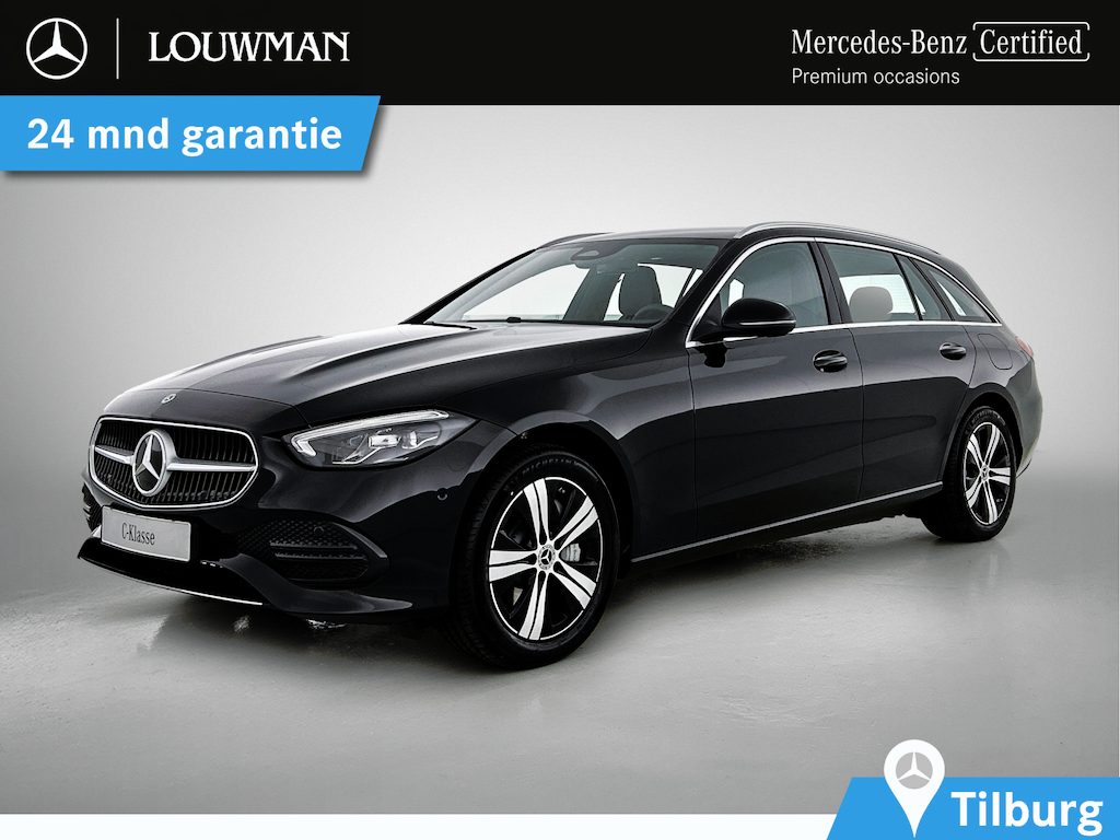 Mercedes-Benz C-klasse Estate 300 e Business Solution | Trekhaak | Smartphone Integratie | Antidiefstalpakket GUARD 360° Plus | Inclusief 24 maanden Mercedes-Benz Certified garantie voor Europa.