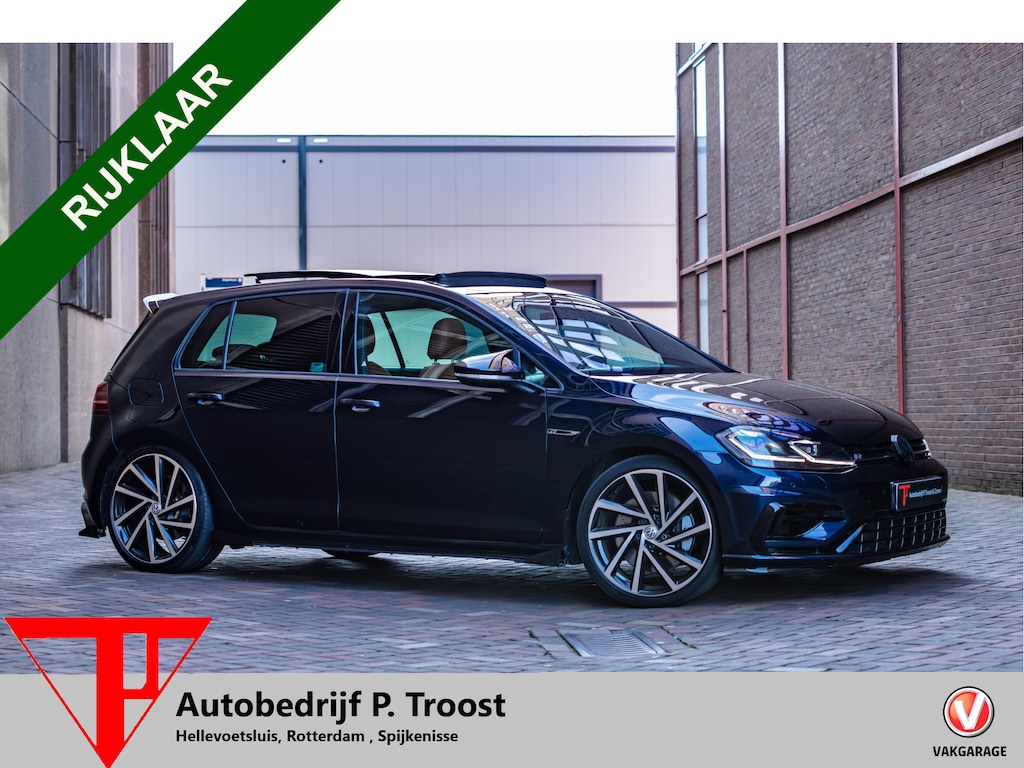 Volkswagen Golf 2.0 TSI 4Motion R Performance Akrapovic/Panoramadak/Navigatie/Achteruitrijcamera/Dynaudio/Stoelverwarming/Lederen bekleding/Keyless/Adaptive cruisecontrol/Led koplampen