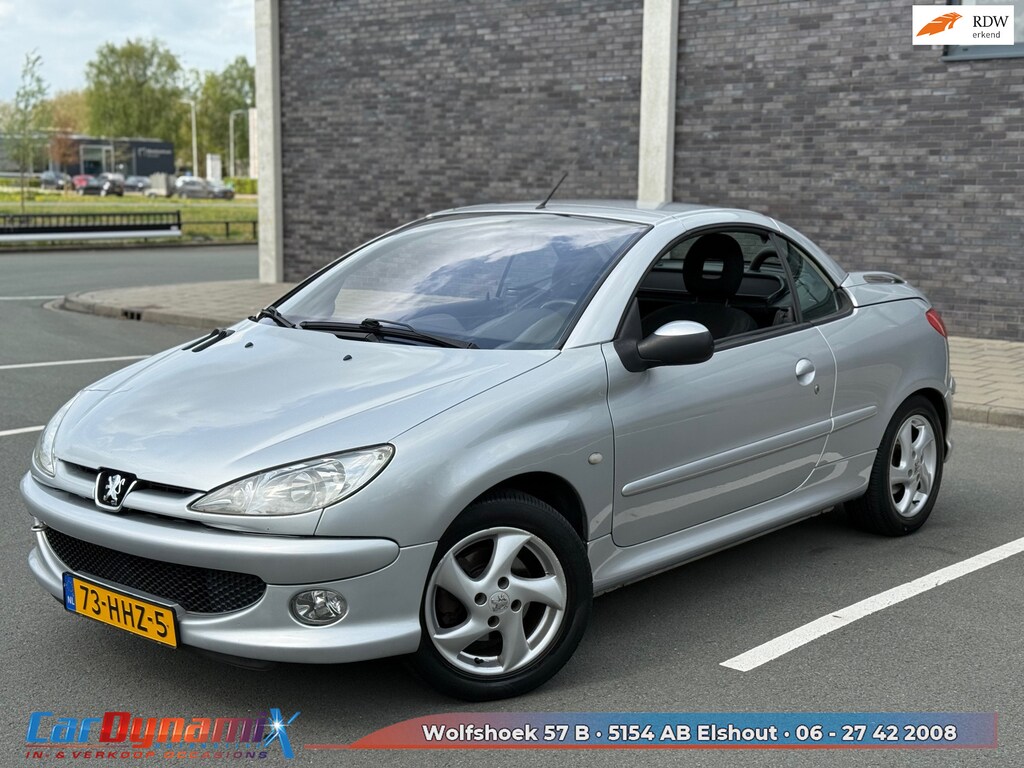 Peugeot 206 CC 1.6-16V | Airco | LMV | Cabrio Werkt | Rijd Schakelt goed