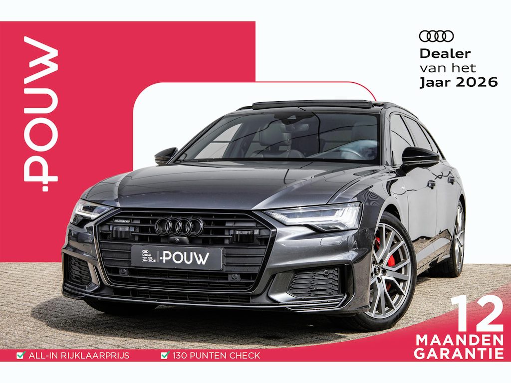 Audi A6 Avant 55 TFSIe 367pk quattro Pro Line S Competition | SoH 87% | Panoramadak | Trekhaak | 360 Camera | 20" LMV
