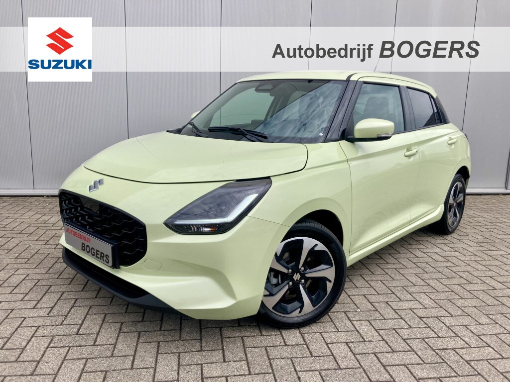 Suzuki Swift 1.2 Style Smart Hybrid Navigatie, Climate Control, Adaptive Cruise Control, 16"Lm, Keyless Entry, Achteruitrijcamera