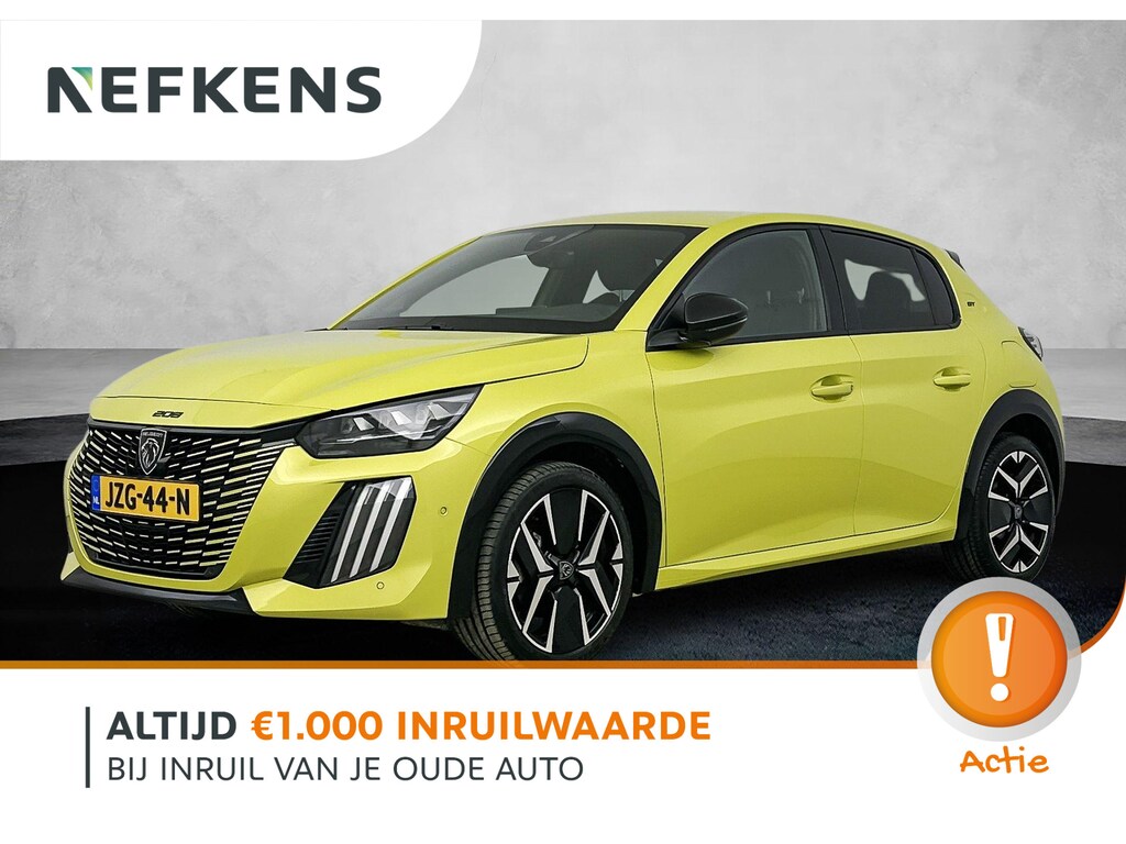 Peugeot 208 GT 100 pk | Navigatie | CarPlay | Camera | Full Led Koplampen | Dodehoek Detectie