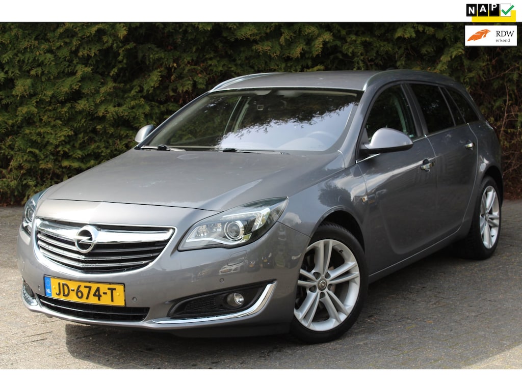 Opel Insignia Sports Tourer 1.6 T Business+ 170PK | Lederen bekleding | Stoel/Stuurverwarming | Navigatie | Parkeersensoren