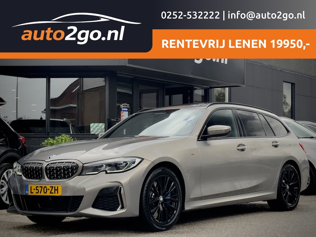 BMW 3-Serie Touring M340i AUT8 XDRIVE M-PERFORMANCE HIGH-EXE 374PK PANODAK DESIGNO-LEDER DIGI-DASH APPLE-CARPLAY LED LMV PDC