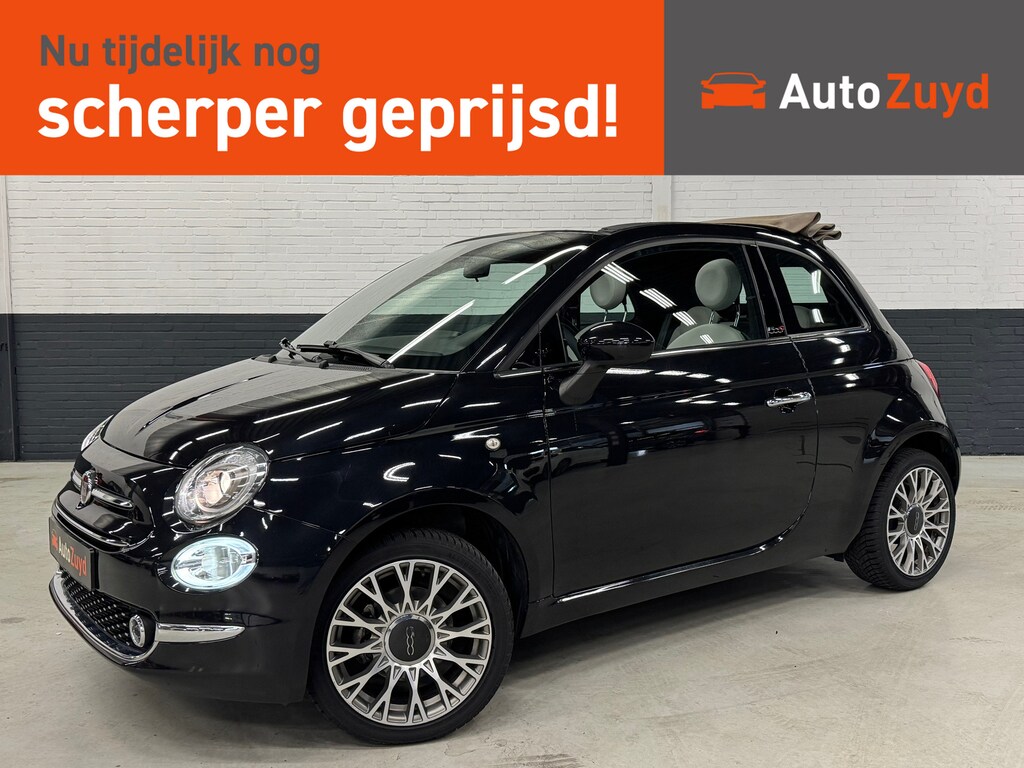 Fiat 500C 1.0 Hybrid Pop Cabrio / Leder / DAB / Bluetooth / Airco