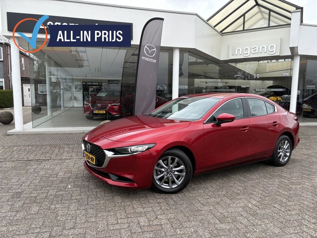 Mazda 3 sedan 2.0 e-SA-G Comfort leather pack afn. trekhaak
