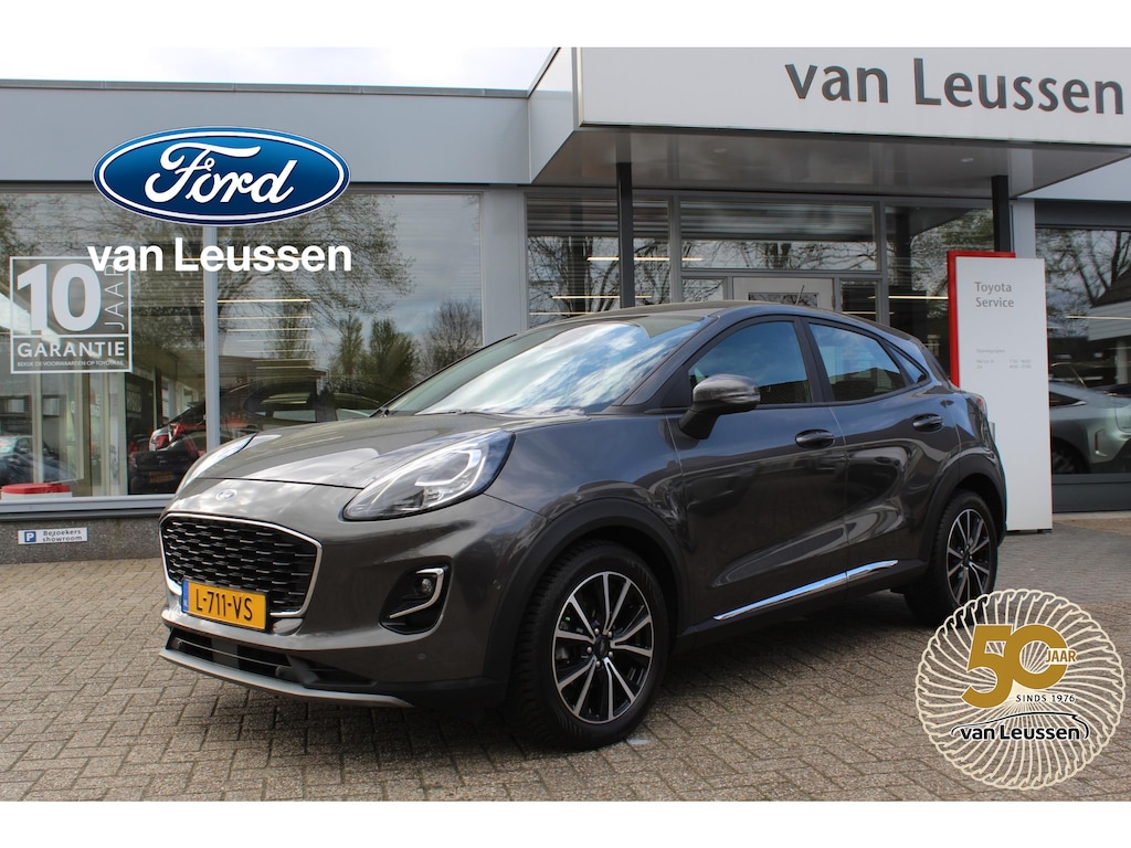 Ford Puma 125PK HYBRID TITANIUM WINTERPACK AD-CRUISE STOEL-MASSAGE BLISS DRAADLOZE TEL. LADER
