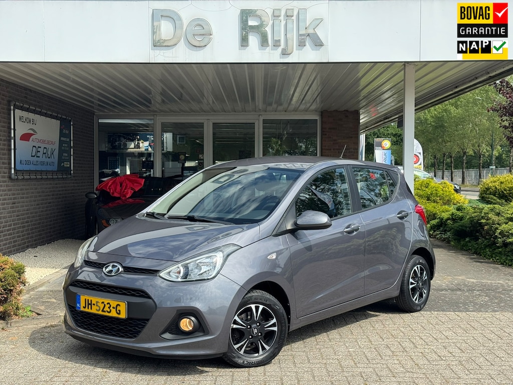 Hyundai i10 1.0i i-Motion Comfort | Climate, Cruise, 13'' LMV, Radio CD, El. Ramen| NAP | 2e Eigenaar |