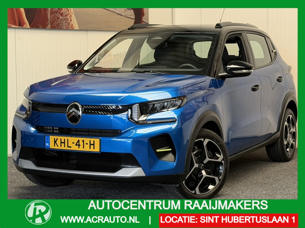 Citroën C3 1.2 TURBO PLUS 100PK NIEUW MODEL 2025 50 STUKS OP VOORRAAD !!! NAVIGATIE VIA APPLE CARPLAY/ANDROID CRUISE CONTROL AIRCO BLUETOOTH TELEFOON RIJSTROOKSENSOREN PDC ZEER MOOI !!