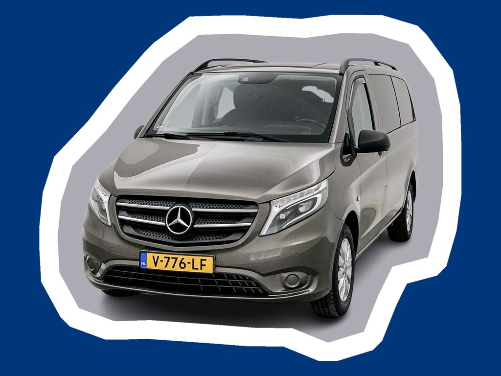 Mercedes-Benz Vito 114 CDI Lang DC Led Dubbele cabine Climate control Trekhaak Navigatie Camera Parkeersensoren