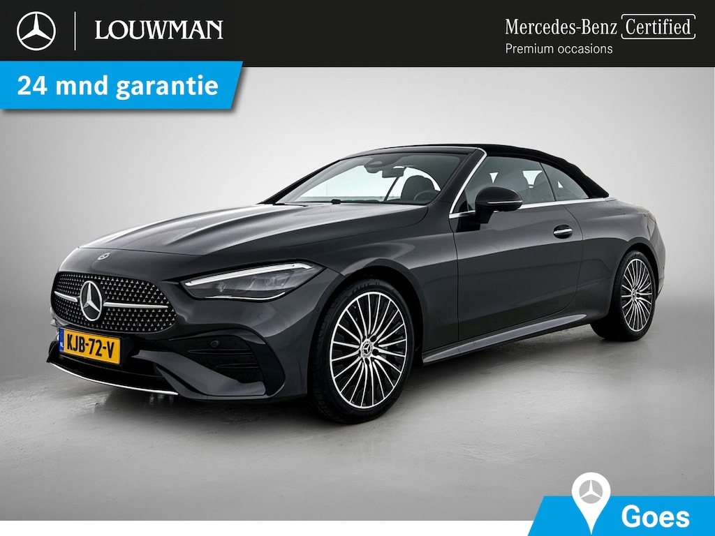 Mercedes-Benz CLE Cabriolet 180 AMG Line AMG Line | Ledkoplampen | Memory pakket voorstoelen | (19 inch) multispaaks lichtmetalen AMG velgen. Inclusief 24 maanden Mercedes-Benz Certified garantie voor Europa.