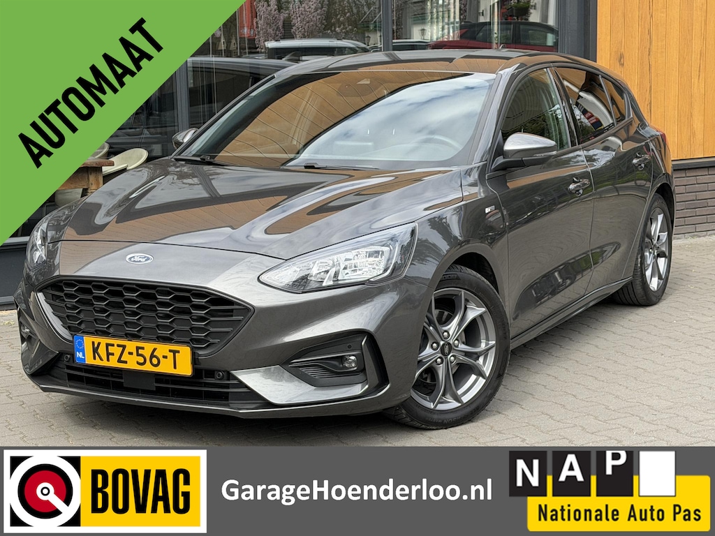 Ford Focus 1.0 EcoBoost ST-Line, Trekhaak, Stoel/Stuurverw. Garantie